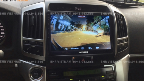 Màn hình DVD Android liền camera 360 Toyota Land Cruiser 2008 - 2015 | Gotech GT360